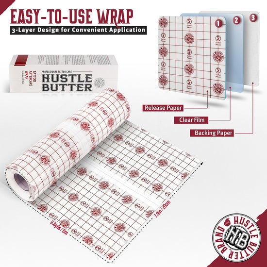 Hustle Butter Tattoo Aftercare Wrap