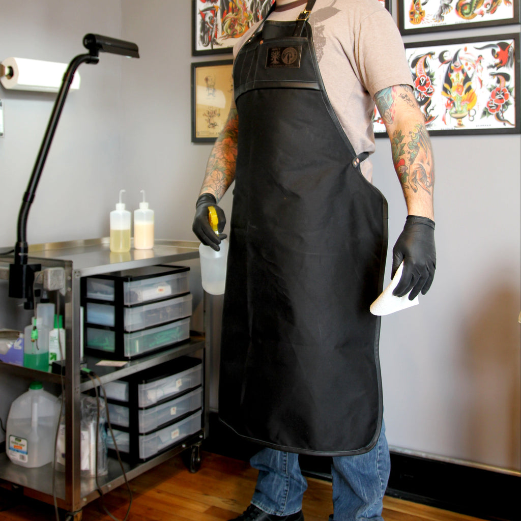 Workhorse x Sidnaw Company BASIC Apron - Black – Workhorse Irons