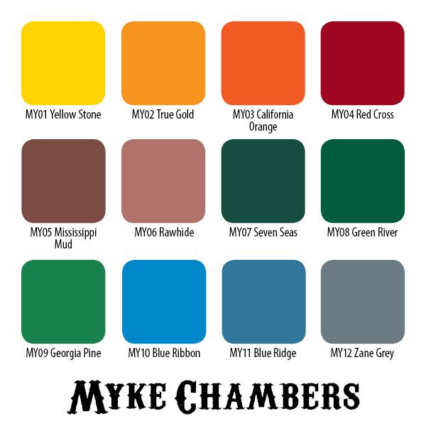 Eternal Ink Myke Chambers Signature Color 1 oz Set – Workhorse Irons