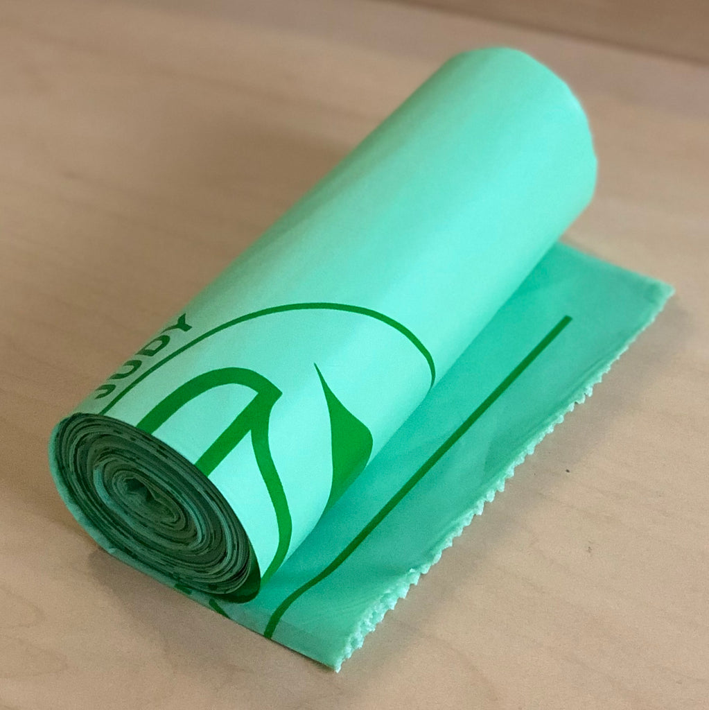 Biodegradable Green Garbage Bag Roll