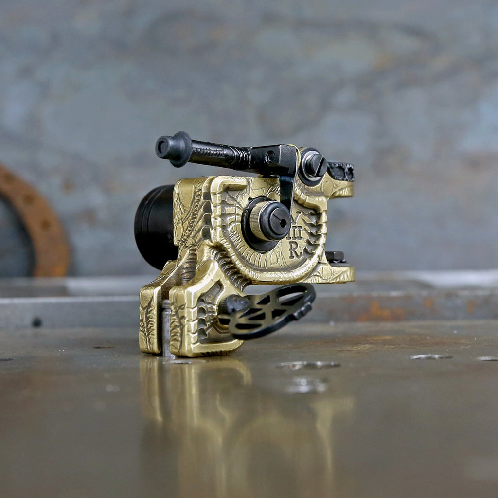 Limited Edition Aaron Cain X Dan Kubin Biomech Brass V3R