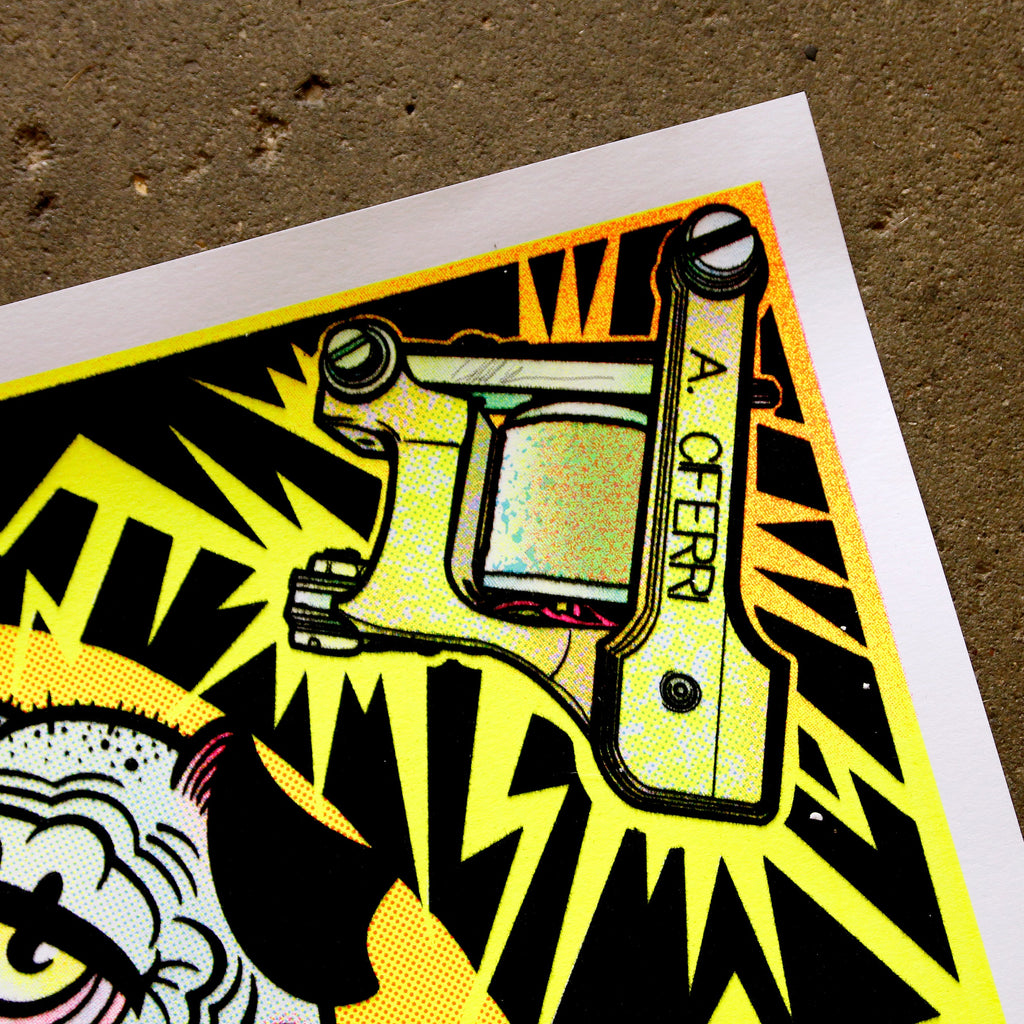 Dan Kubin X Adam Ciferri Ghost Dog Revival POSTER – Workhorse Irons