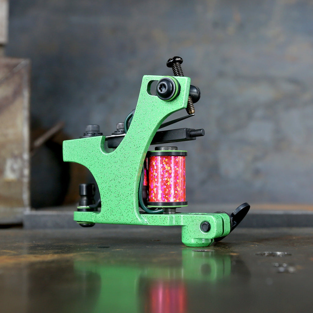 SOBA Custom Sparkle Green Shader – Workhorse Irons