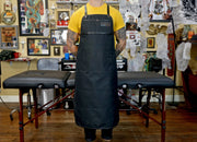 Workhorse x Sidnaw Company Deluxe Cross-Back Apron - Black